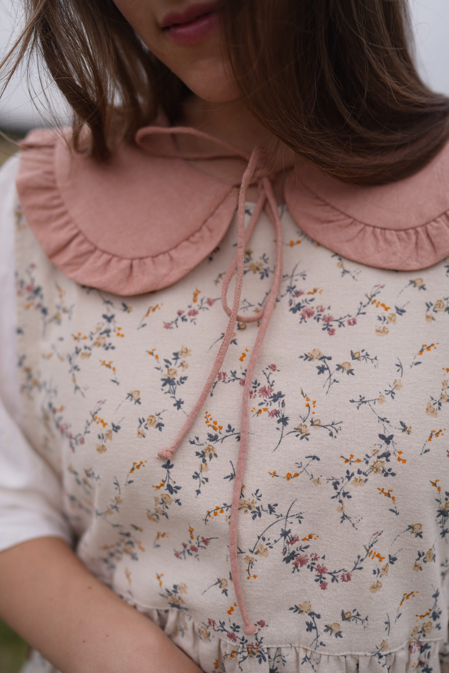 Detachable Handmade Ruffle Collar