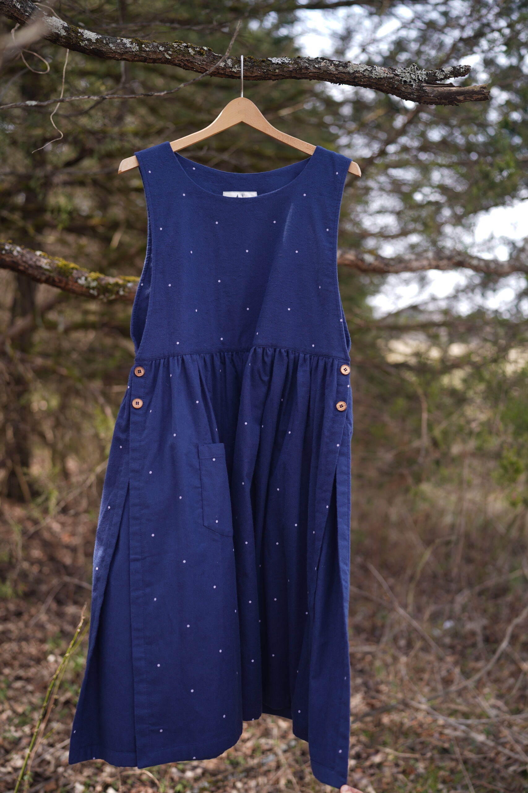 Belle Polka Dot Pinafore - Image 2